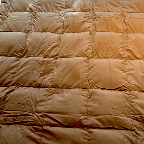 Other - Brown throw (75% down)